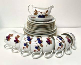Royal Worcester “Evesham” China Set
