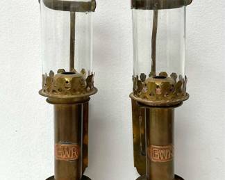 GWR Great Western Railway Carriage Lanterns
