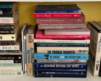 The set of "The Jewish Book of Why" is sold.