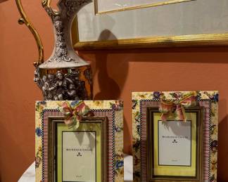 The MacKenzie Childs picture frames were sold.