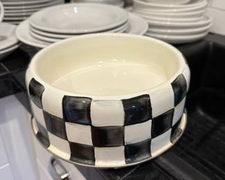 MacKenzie Childs pet bowl