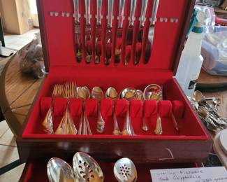 Sterling Flatware 59 pieces over 2,000 grams