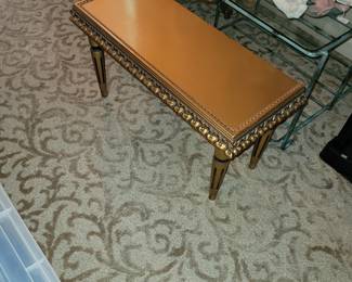 Gold Tone Bench