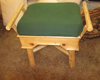 Bill Cameron Wood Creation Seat