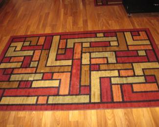 Designer Image Area Rug 7ft10in x 10ft 3in (has a matching runner)