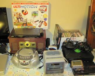 Radio's, Clocks,  Xbox Console- Games
