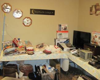 Linens- Towels, Sleeping Bags, Hangers, Electronics