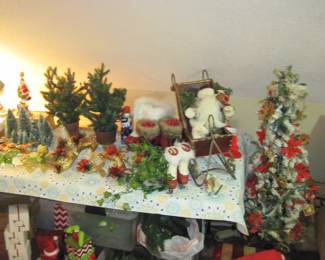 Christmas Decorations- Ornaments, Trees, Gift Boxes