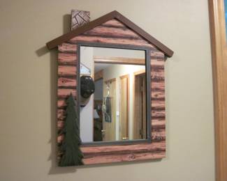Cabin Mirror Wall Art