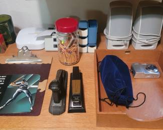 Boston speakers and misc. Office Supplies