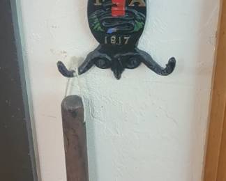 Match Holder & Broom