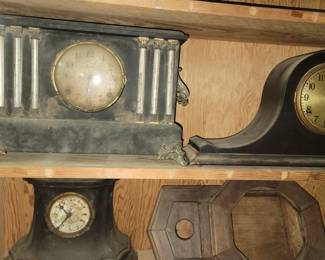 Old Clock  Parts and works