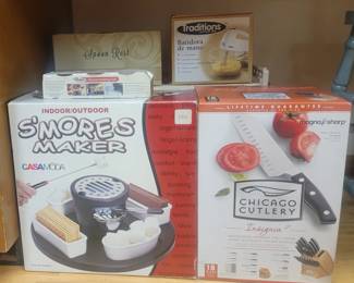 Smores Maker & Chicago Cutlery both New In Box