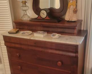 Antique Dresser w/ Mirror