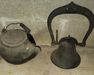 Antique Cast Iron Bell 