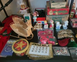 Assorted Christmas Decorations