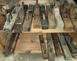 Antique Wood Block Planes