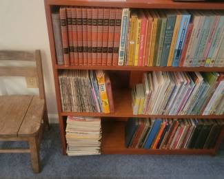 Childs Chair & Books