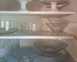 Glass Bowls & Platters 