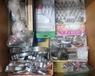 Cookie Cutters and Cake decorating Items