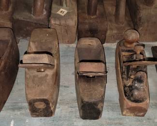 Antique Wood Block Planes