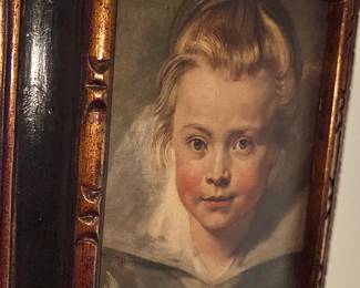 Peter Paul Ruben Child portrait Old Master Kinderkopf copy
