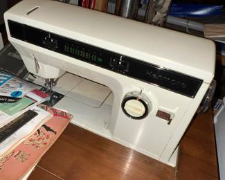 Vintage Sears Kenmore Sewing Machine on base