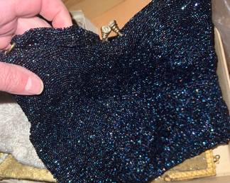 Lovely old sequined bags