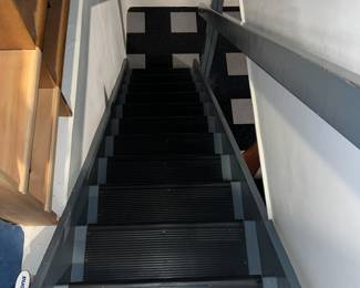 Downstairs, NFS but at least it's got a sturdy railing for Wobbly people (including me!)