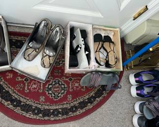 more shoes + upstairs too!