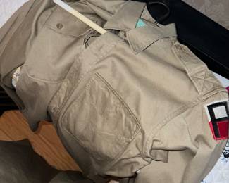 Military Shirt USA First Army Patch on shoulder 