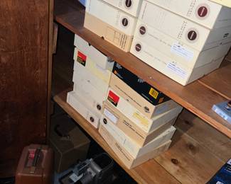 EMPTY slide containers :(