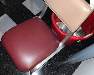 Cute Chrome Chair (only one)