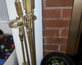 Brass Fire Irons tools 