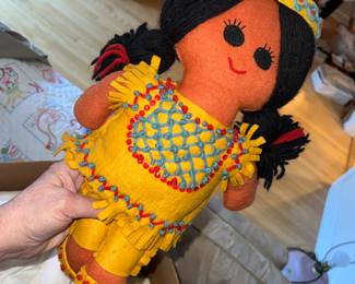 Pocahontas  Doll Cloth