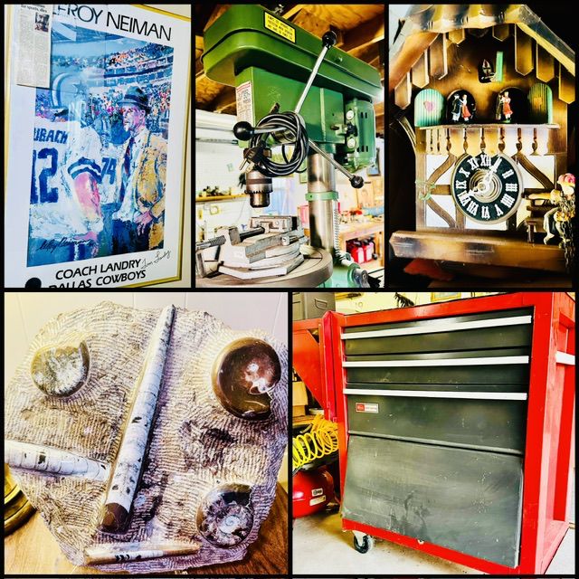 Incredible Burleson Estate Sale! Home, Shop,... starts on 12/8/2023