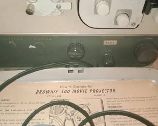 Brownie 300 movie projector 