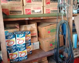 All jars for canning 