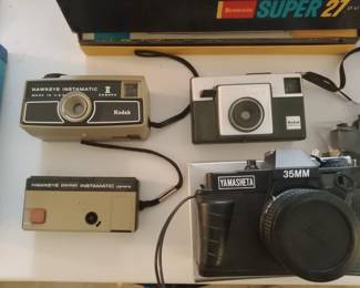 Vintage cameras
