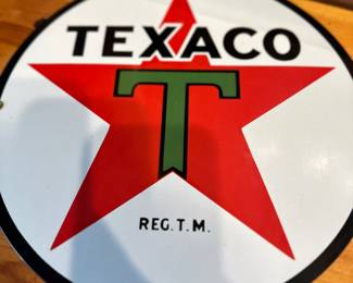 Texaco sign
