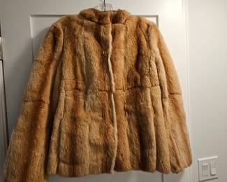 Vintage Prada Dyed Kolinsky Fur Made in Italy