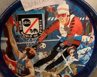 Vintage tray ABC wide world of sports 