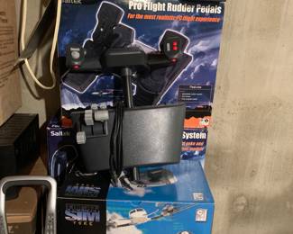 Pro flight rudder pedals 
