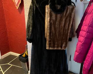 Mink Coat and Stole