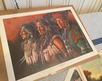 native american prints