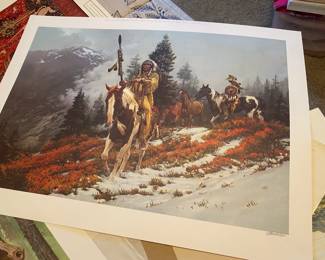 native american prints