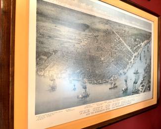 Currier & Ives, “The City of New Orleans,” lithograph
