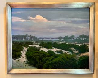 Auseklis Ozols “Wild Rosemary,” oil on canvas, 1996
