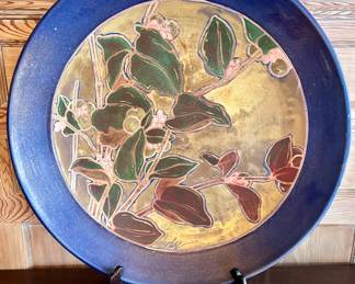 John Hodge studio pottery – large platter
