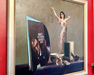 Auseklis Ozols “Marty Feldman’s Greatest Hits,” oil on canvas, 1992
